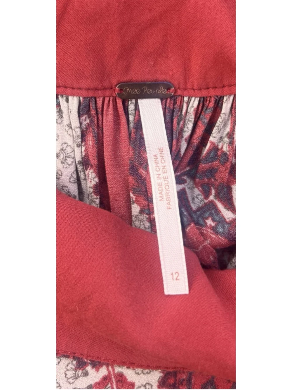 Free People waist measurement